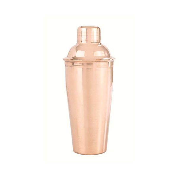 Zees Creations 28 oz Shaker Bottle - Smooth SS with Copper Plating AC6014